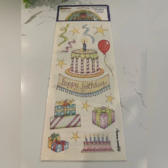 SandyLion Sticker Collection NIP - friends, bday, blues clues, baseball Y2K (9) - Picture 13 of 13